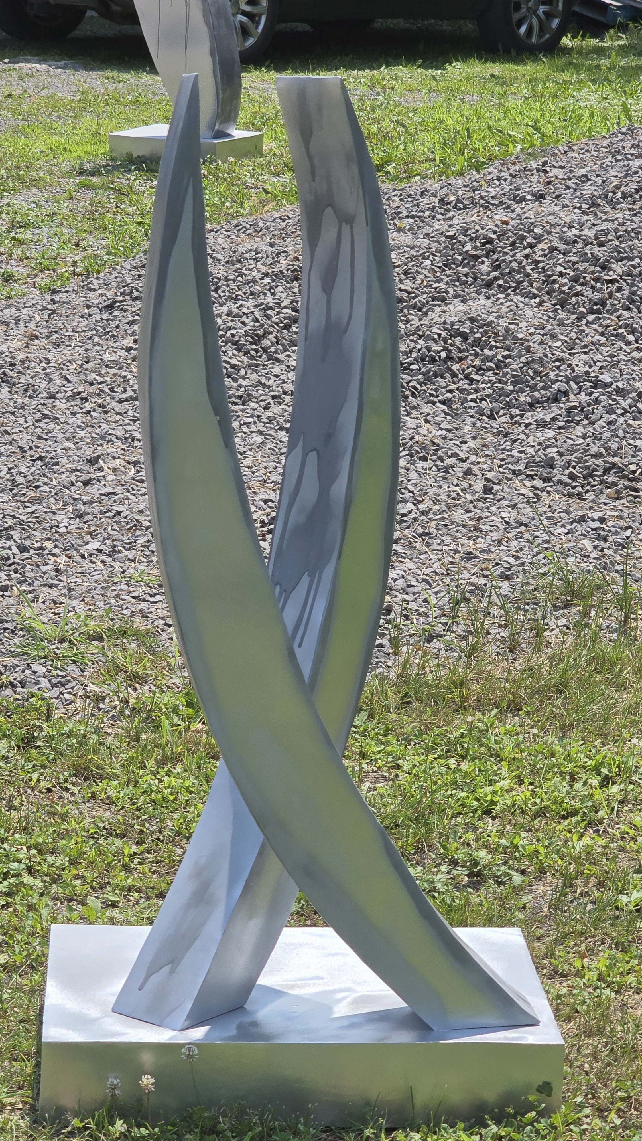 ECORCHURE R (SCULPTURE EN ACIER)