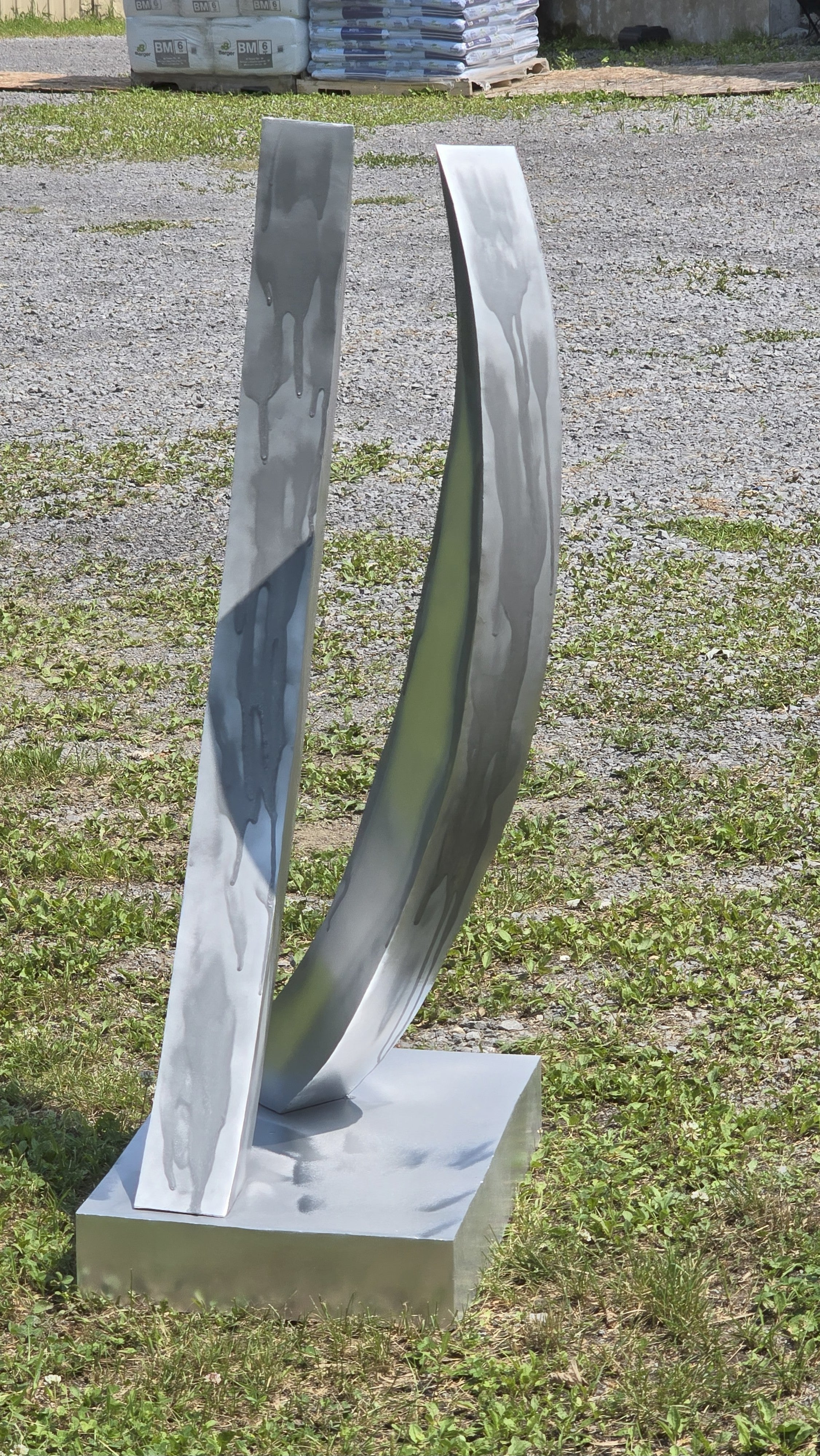 ECORCHURE R (SCULPTURE EN ACIER)