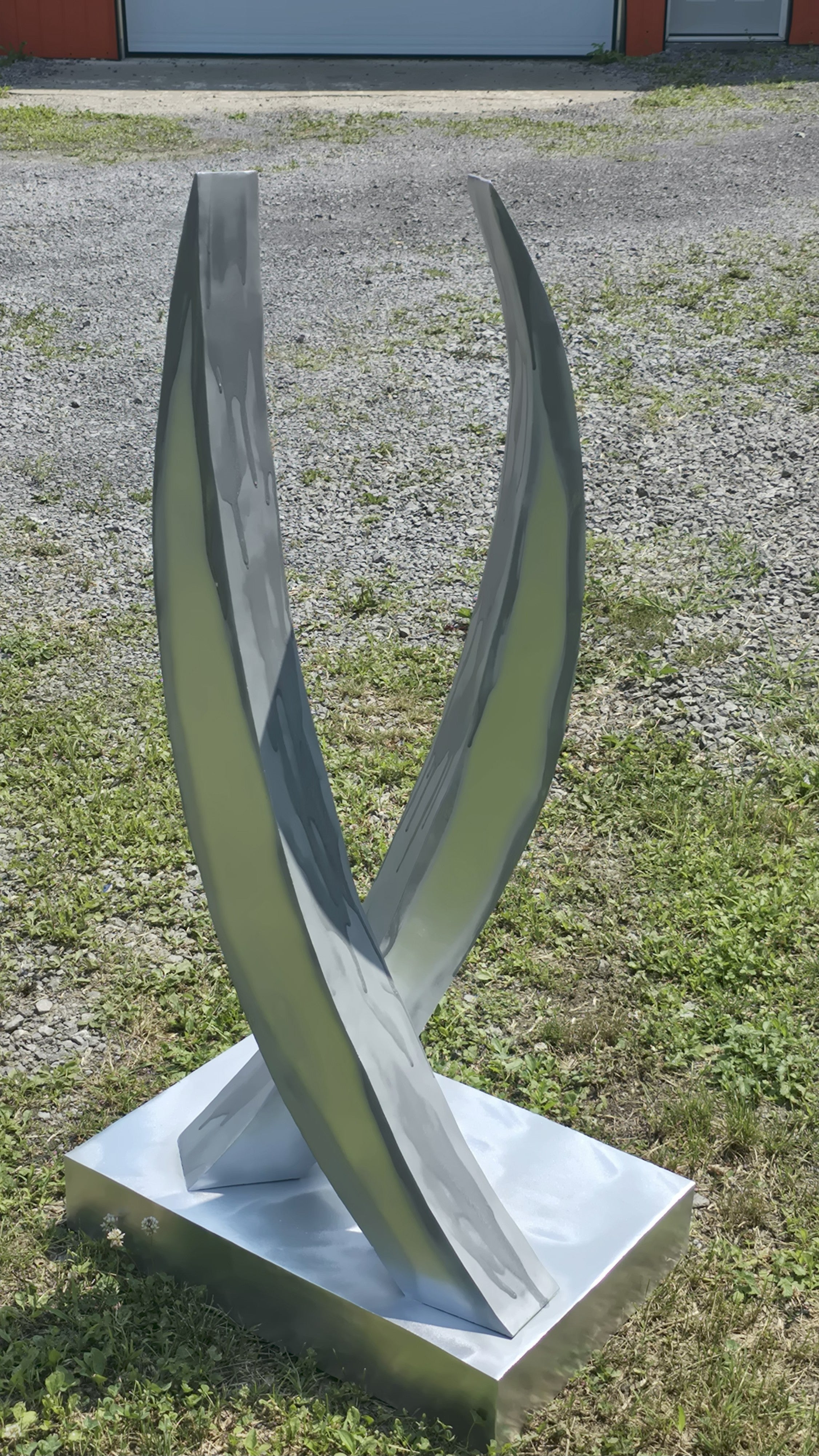 ECORCHURE R (SCULPTURE EN ACIER)