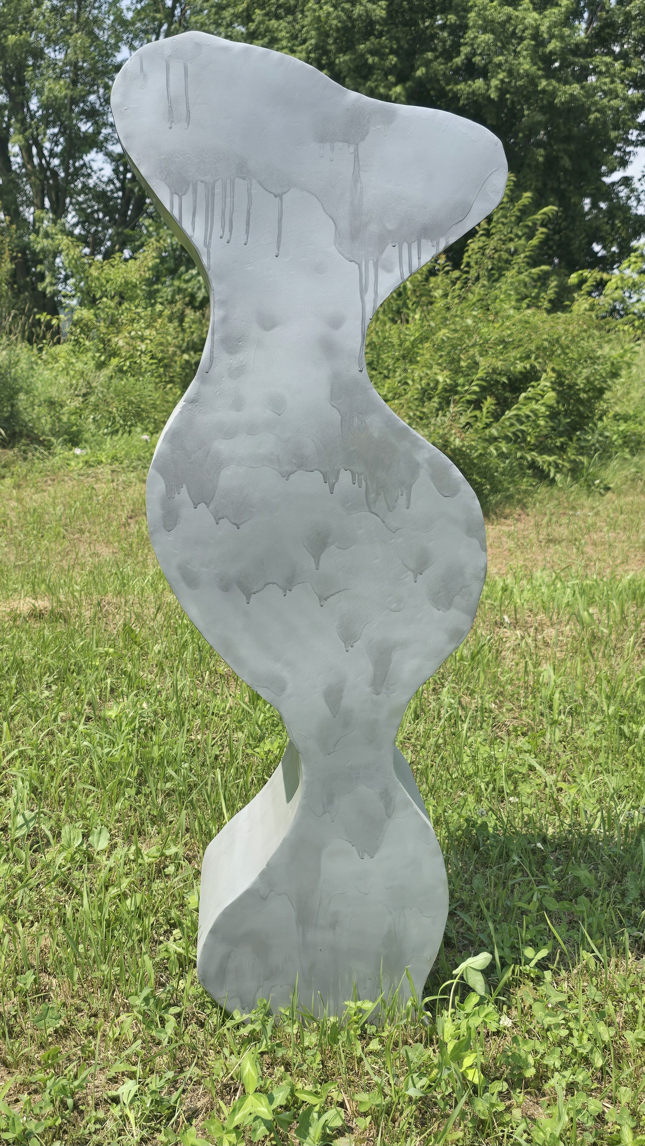GRANDE R (SCULPTURE EN ACIER)